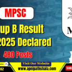 MPSC Group B Result 2025 Declared