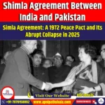 Shimla Agreement Between India and Pakistan