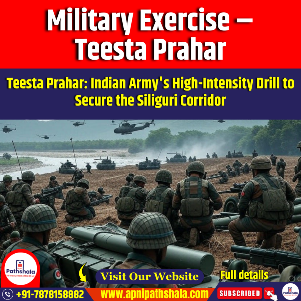 Military Exercise - Teesta Prahar