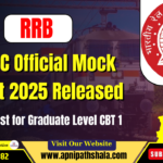 RRB NTPC Official Mock Test 2025 Released