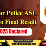Bihar Police ASI Steno Final Result 2025 Declared