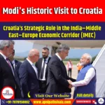 PM Modi’s Historic Visit to Croatia