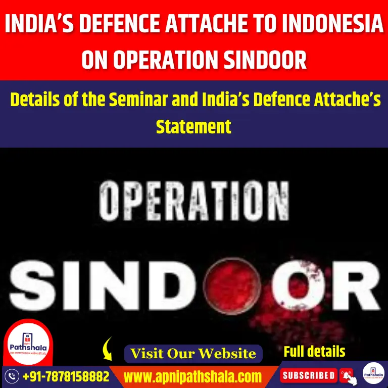 India’s Defence Attache to Indonesia on Operation Sindoor