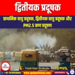 द्वितीयक प्रदूषक (Secondary Pollutants) | UPSC