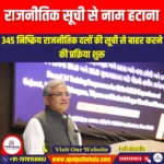 राजनीतिक दलों की सूची से नाम हटाना (De-listing of Political Parties) | UPSC