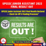 UPSSSC Junior Assistant 2022 Final Result Out