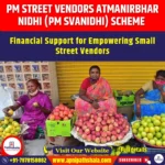 PM Street Vendors AtmaNirbhar Nidhi Scheme