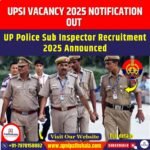 UP Police SI Recruitment 2025 Notification Out