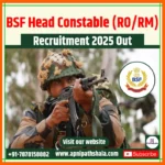 BSF Head Constable (RO/RM) Recruitment 2025 Out