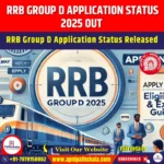 RRB Group D Application Status 2025 OUT