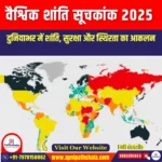 वैश्विक शांति सूचकांक 2025 (Global Peace Index 2025) | Apni Pathshala