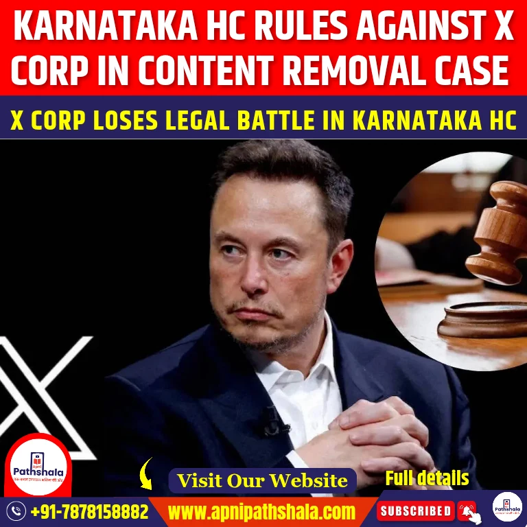 Karnataka HC Rules Against X Corp in Content Removal Case