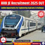 RRB JE Recruitment 2025 OUT