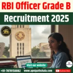 RBI Officer Grade B Recruitment 2025