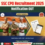 SSC CPO Recruitment 2025 Notification OUT
