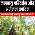 जलवायु परिवर्तन से अमेज़न वर्षावन के पेड़ों की वृद्धि में तेज़ी (Climate Change Spurs Growth in Amazon Rainforest Trees) | Ankit Avasthi Sir