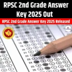 RPSC 2nd Grade Answer Key 2025 Out