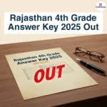 Rajasthan 4th Grade Answer Key 2025 Out