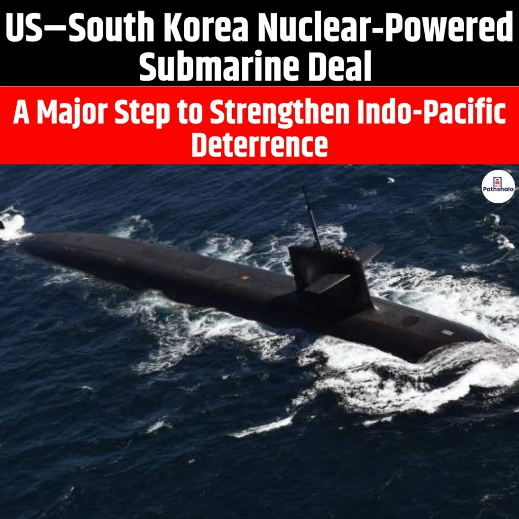 US–South Korea Nuclear‑Powered Submarine Deal