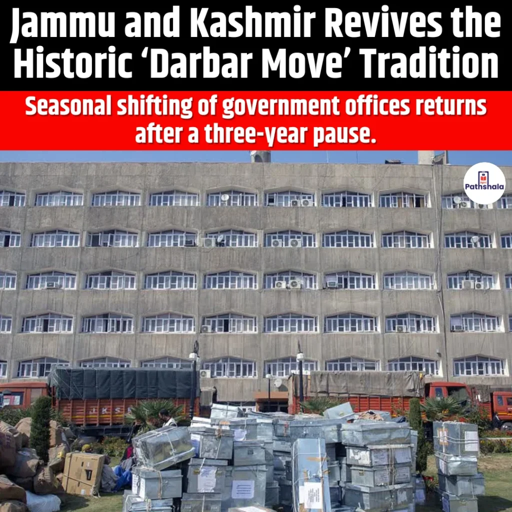 Jammu and Kashmir Revives the Historic Darbar Move Tradition