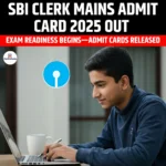 SBI Clerk Mains Admit Card 2025 Out