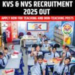 KVS & NVS Recruitment 2025 Out