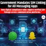 Government Mandates SIM Linking for All Messaging Apps