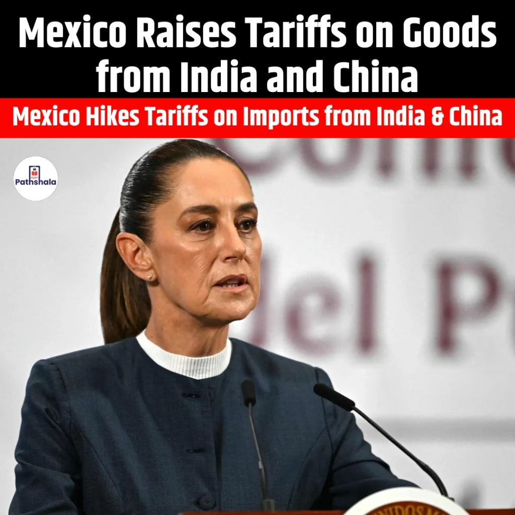 Mexico Raises Tariffs on Goods from India and China