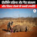 डीहॉर्निंग प्रक्रिया गैंडों के संरक्षण में सहायक (Dehorning process helps in conservation of rhinos) | UPSC