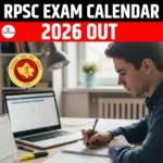 RPSC Exam Calendar 2026 Out