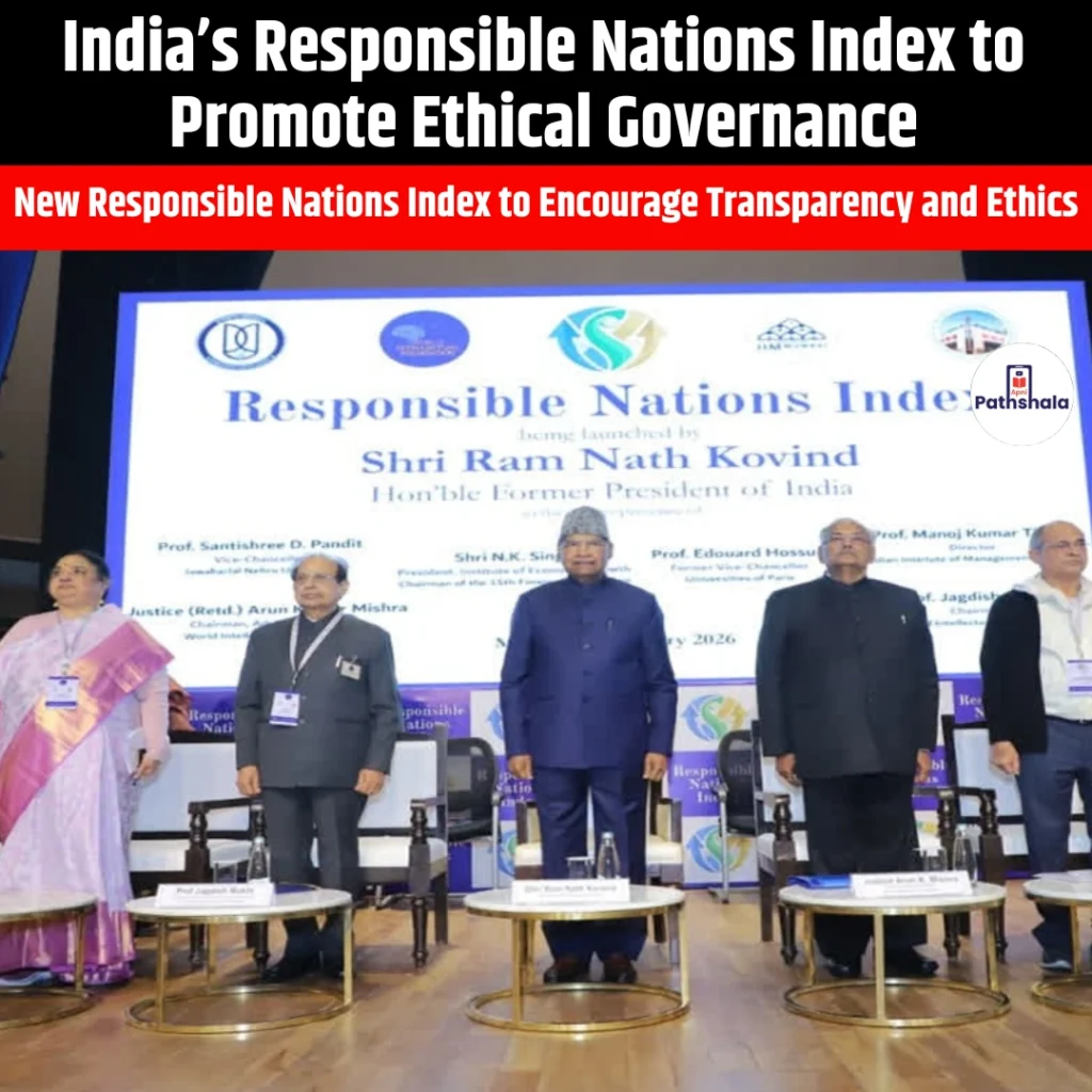 India Responsible Nations Index to Promote Ethical Governance
