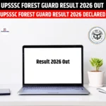 UPSSSC Forest Guard Result 2026 Out