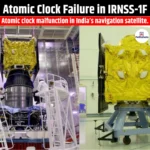 Atomic Clock Failure in IRNSS-1F