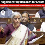 Supplementary Demands for Grants