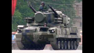 Tunguska air defense missile system