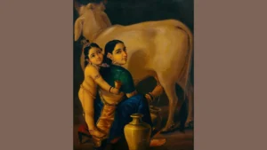 Raja Ravi Varma Painting Breaks Record