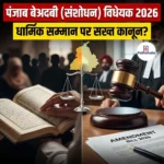 पंजाब बेअदबी संशोधन विधेयक 2026