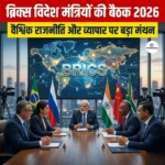 ब्रिक्स विदेश मंत्रियों की बैठक 2026