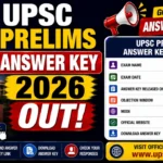 UPSC Prelims Answer Key 2026 Out