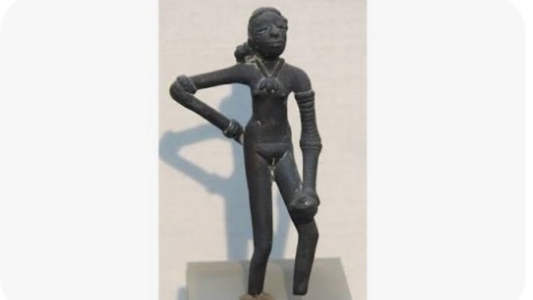 famous Dancing Girl of Mohenjo-daro