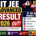 IIT JEE Advanced Result 2026 Out