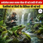 अमोलोप्स कमल नामक मेंढक की नई प्रजाति की खोज
