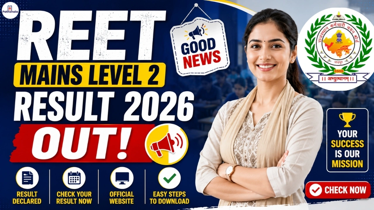 REET Mains Level 2 Result 2026
