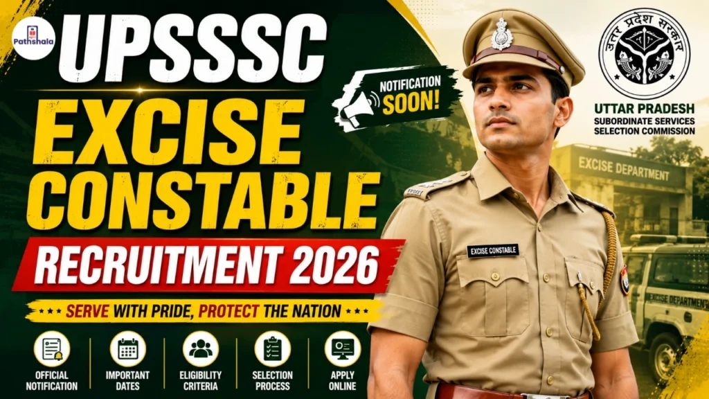 UPSSSC Excise Constable Recruitment 2026