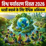 विश्व पर्यावरण दिवस 2026 (World Environment Day 2026)