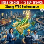 India Records 7.7% GDP Growth in FY26