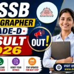DSSSB Stenographer Grade-D Result 2026 Out