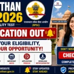 Rajasthan SET 2026 Notification Out