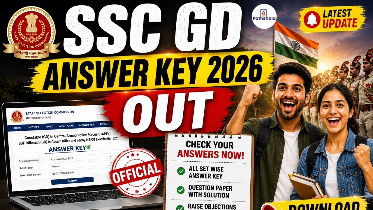 SSC GD Answer Key 2026 Out