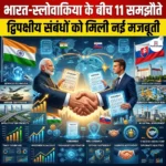 भारत स्लोवाकिया समझौते (India Slovakia Agreements)
